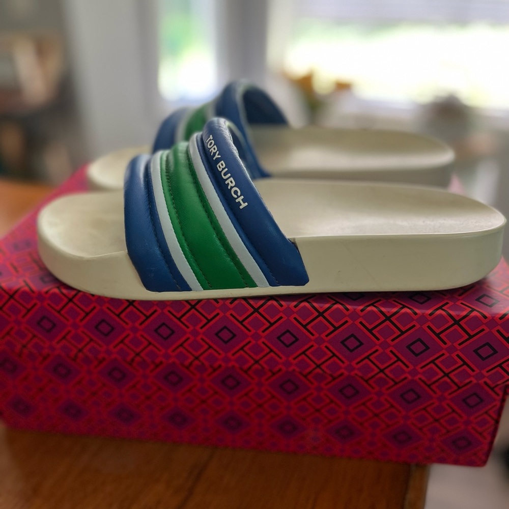 Tory Burch Pool slides